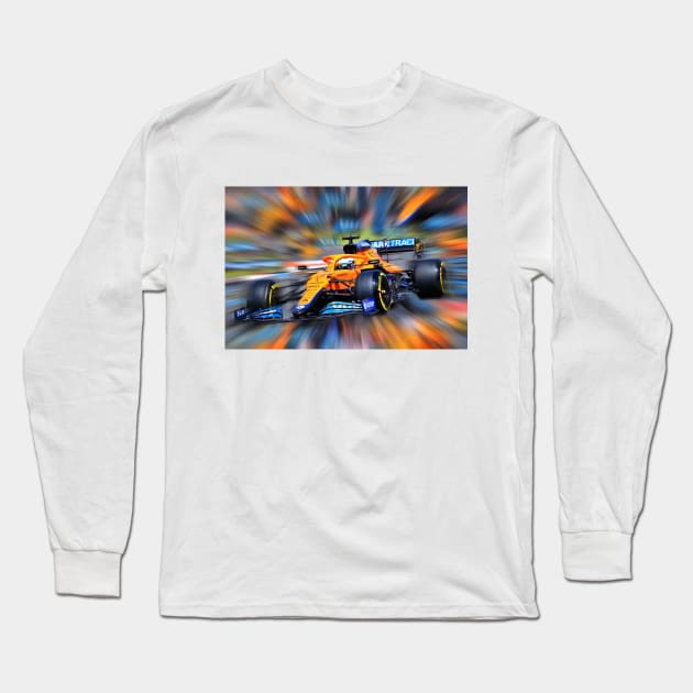 McLaren F1 Long Sleeve T-Shirt by DeVerviers